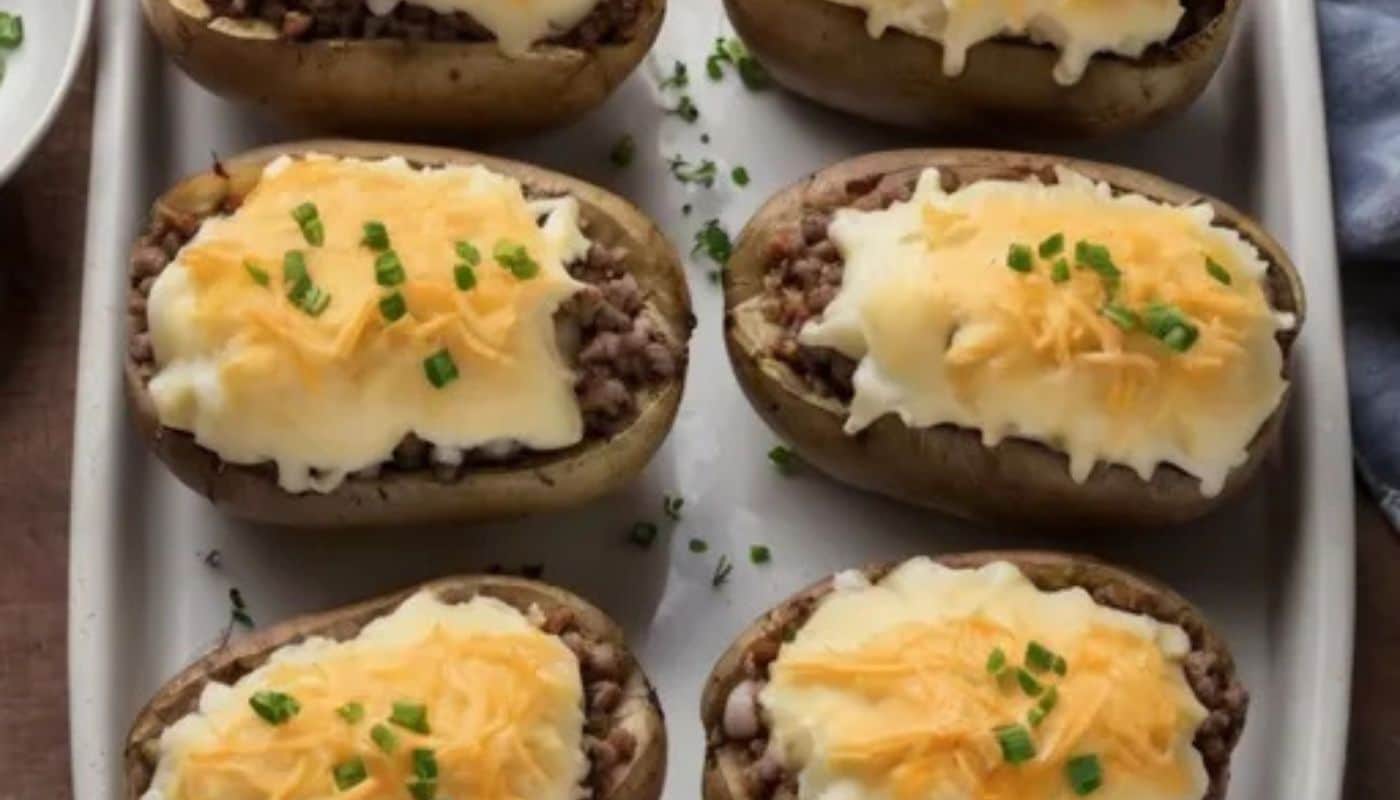 Shepherd’s Pie Baked Potatoes A Creative Twist on a Classic Dish