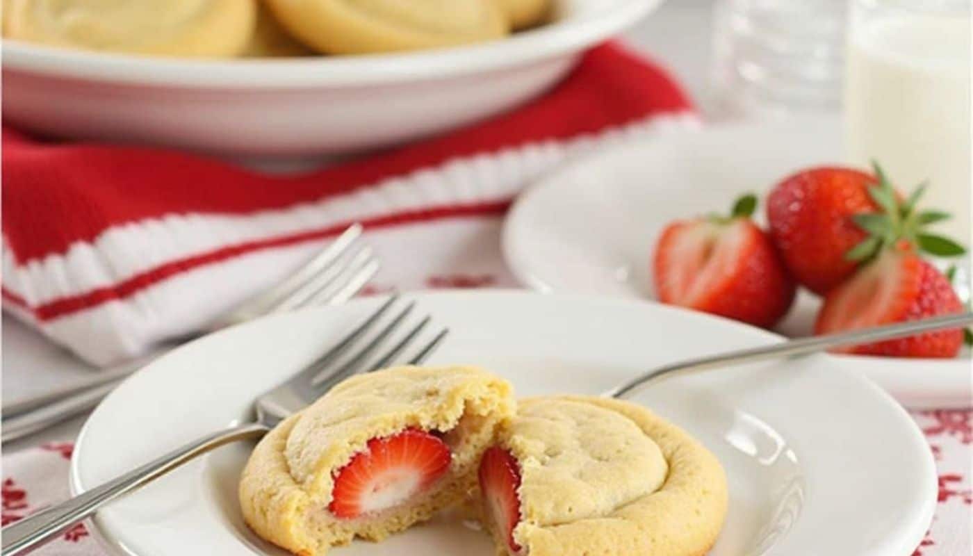 Strawberry Cheesecake Stuffed Cookies A Sweet Culinary Adventure