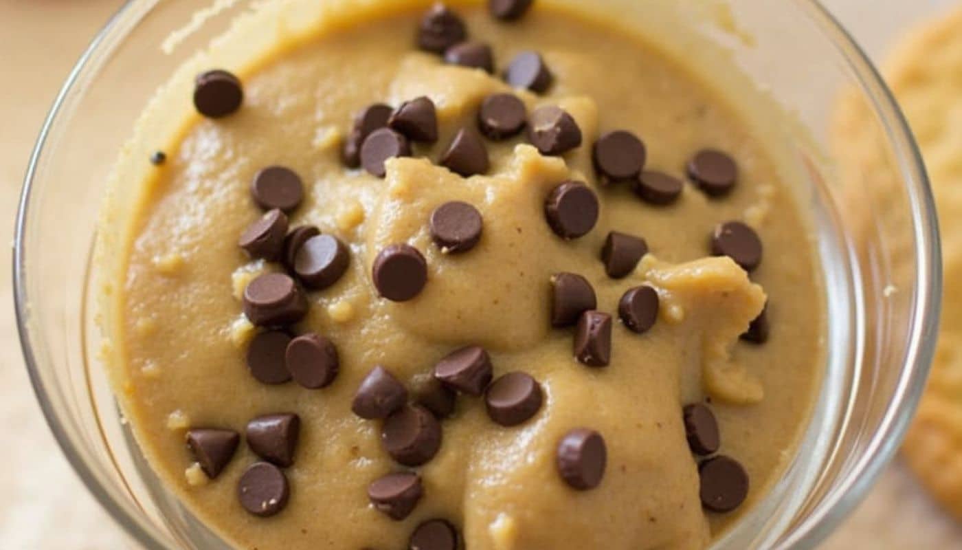 The Art of Indulgence Chocolate Chip Cookie Dough Pudding