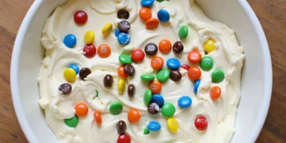 Whipping Up Delight M&Ms Cool Whip and Pudding Frosting You Will Follow