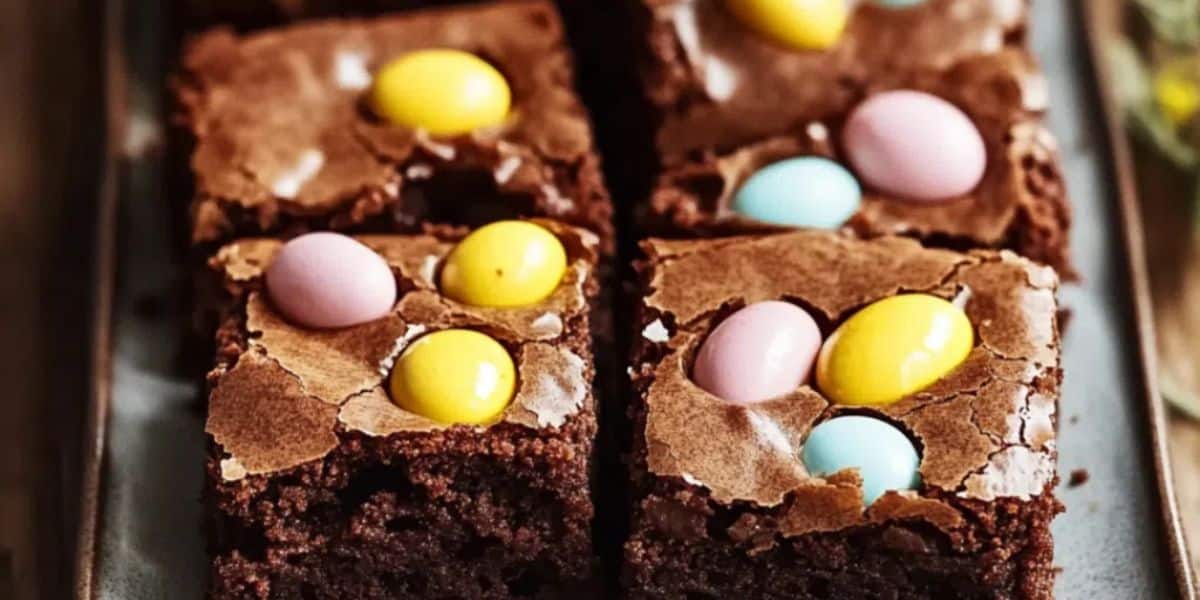 Cadbury Mini Egg Brownies A Rich, Chunky Delight for Dessert Rebels
