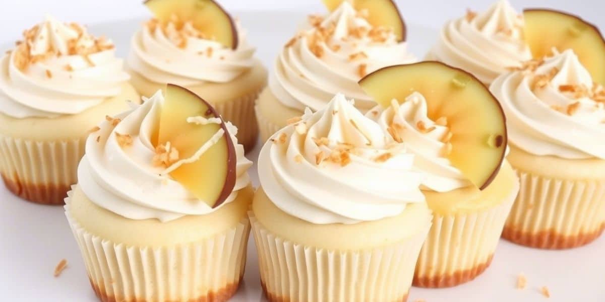 Coconut Cream Cheesecake Cupcakes A Silky, Tropical Twist on a Classic Favorite
