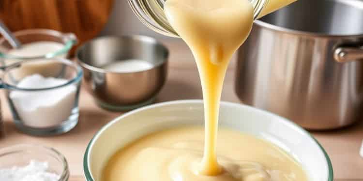 Creamy Homemade Sweetened Condensed Milk (8oz) The Professional’s Shortcut to Silky Magic