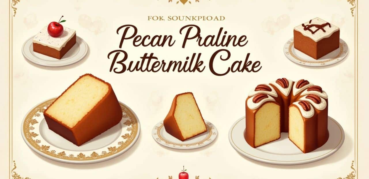 Elevating Southern Baking The Art of Pecan Praline Buttermilk Pound Cake