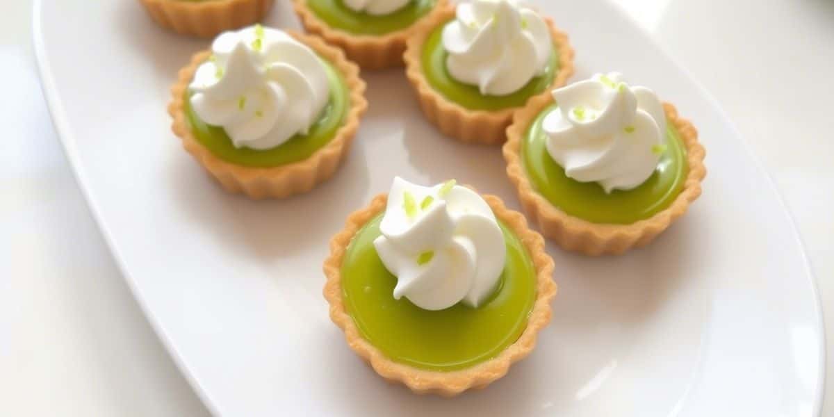 Key Lime Pie Tartlets A Miniature Burst of Sunshine