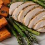 Mastering Garlic Herb Chicken with Roasted Sweet Potato & Asparagus A Culinary Journey