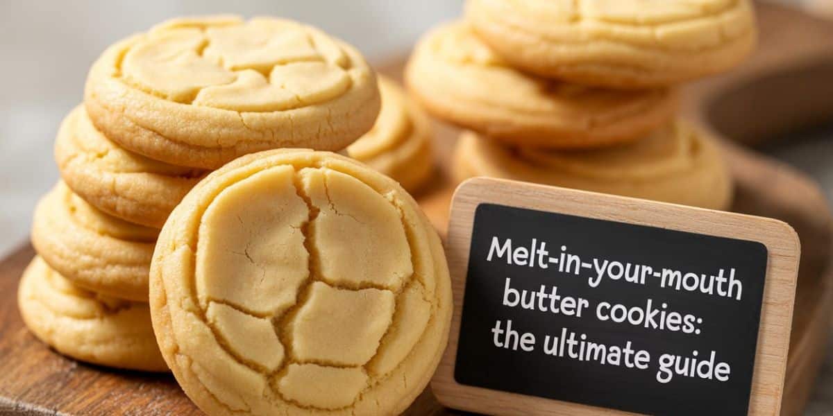 Melt-in-Your-Mouth Butter Cookies The Ultimate Guide for Perfect Texture, Every Time