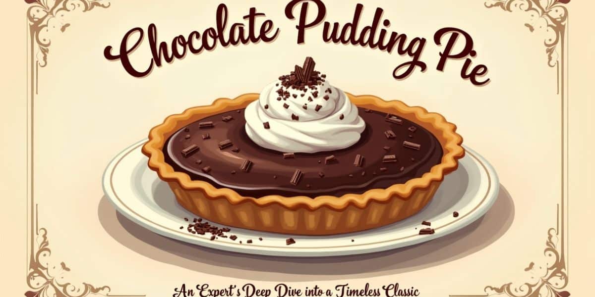 Old Fashioned Chocolate Pudding Pie An Expert’s Deep Dive into a Timeless Classic