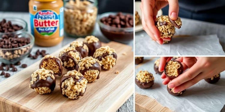 Peanut Butter Balls with Chocolate Rice Krispies An Expert’s Guide to the Ultimate No-Bake Treat