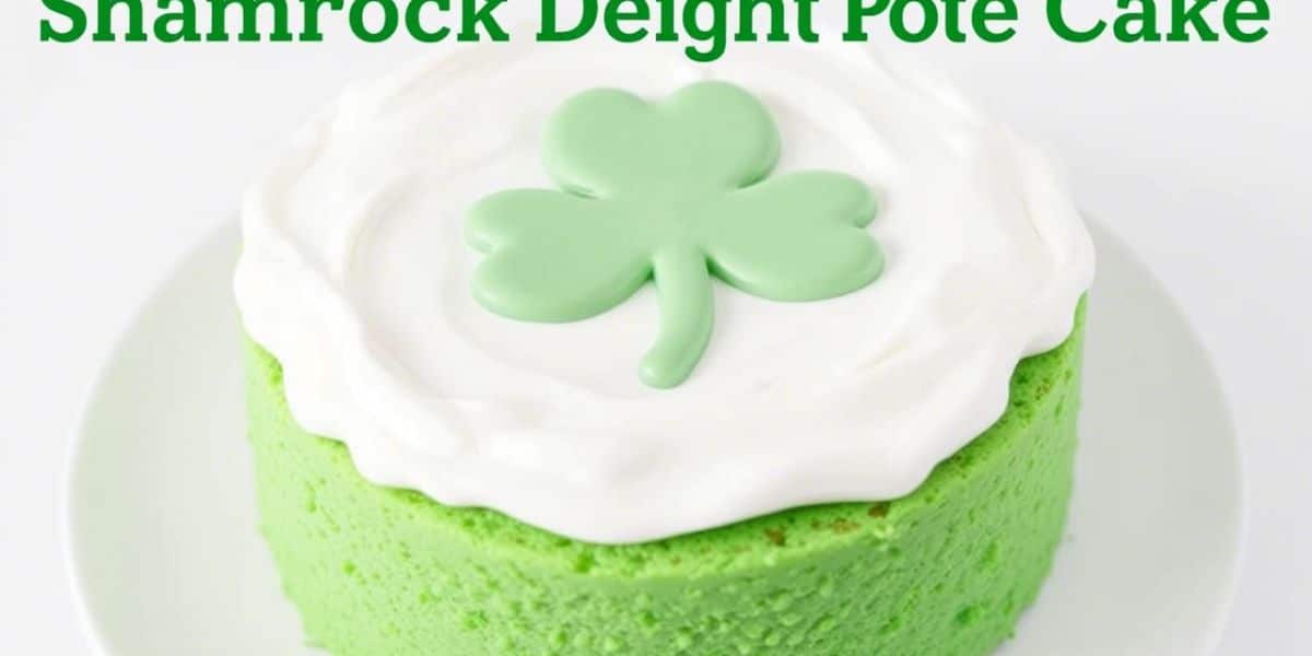 Shamrock Delight Poke Cake The Ultimate Guide to an Irish-Inspired Dessert Sensation