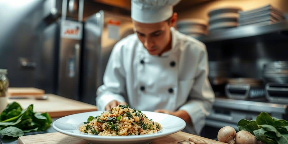Spinach Mushroom Orzo The Underrated Workhorse of Modern Professional Kitchens