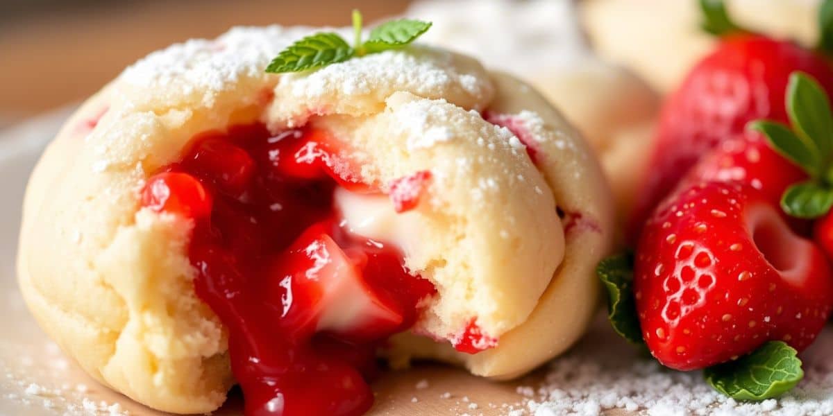 Strawberry Cheesecake-Stuffed Bliss Cookies A Deep Dive into an Irresistible Dessert Innovation