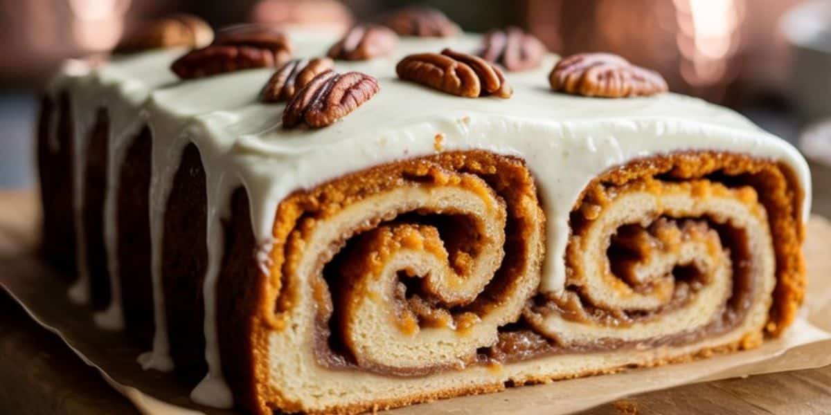 Sweet Potato Cinnamon Roll Cake A Masterclass in Comfort Baking