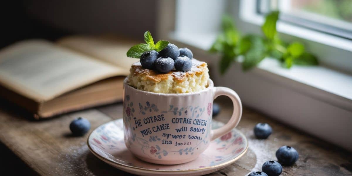 The Easy Cottage Cheese Mug Cake That Will Satisfy Your Sweet Tooth in a Flash