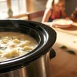 Crock Pot White Lasagna Soup – Comforting, Creamy, and Full of Flavor!