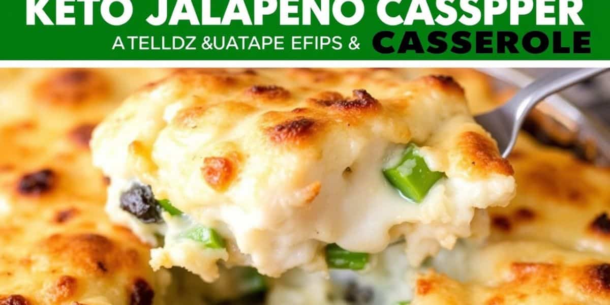 Keto Jalapeño Popper Casserole The Ultimate Low-Carb Comfort Food Revelation