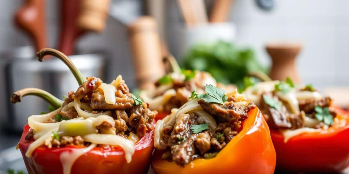 Philly Cheesesteak Loaded Stuffed Peppers Where Classic Street Eats Meet Culinary Precision